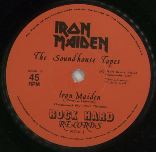 Iron Maiden The Soundhouse Tapes - P/S - EX UK 7